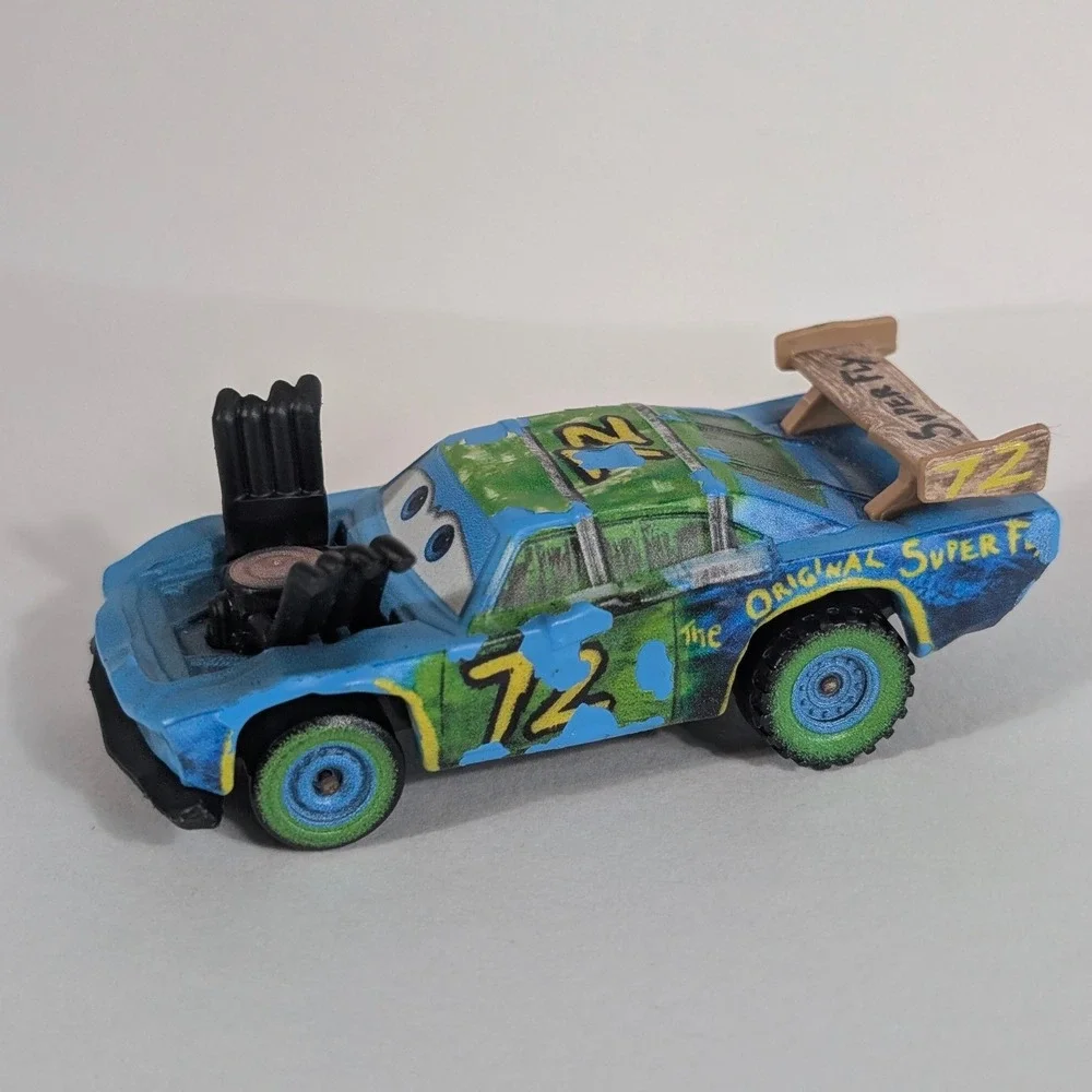Disney Pixar Cars Superfly Thunder Hollow Derby Diecast Blue 72 Mattel